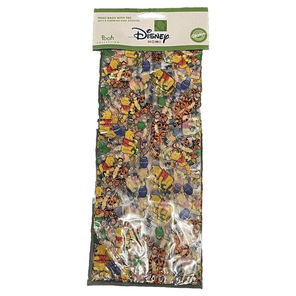 Vintage Wilton Winnie the Pooh Disney Treat Bags 48 pc 2002 Tigger Pooh